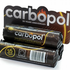 Уголь для кальяна Carbopol (Карбопол) 35 мм